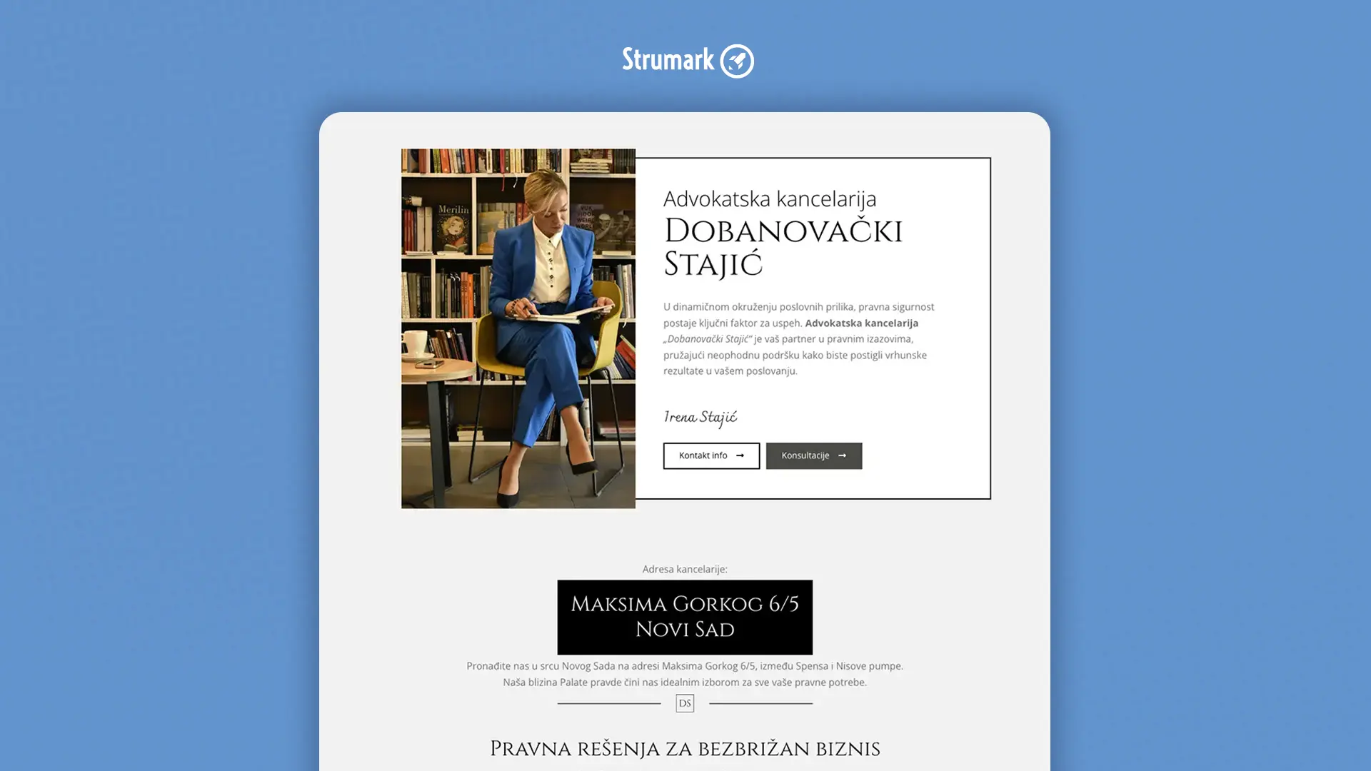 Strumark micro-niche SEO- advokat za javne nabavke