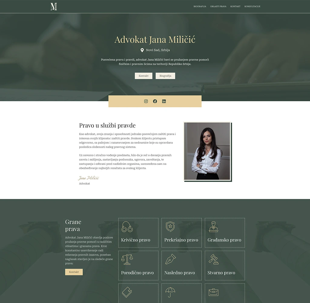 Sajt-advokata-Jana-Milicic-snimak-ekrana