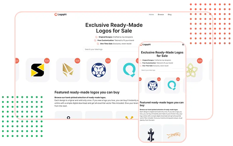 Snimak ekrana WebShop Logophi izrada Strumark