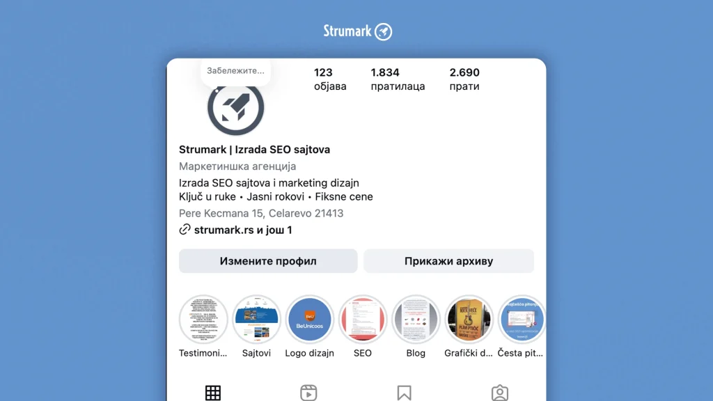 Strumark-na-Instagramu
