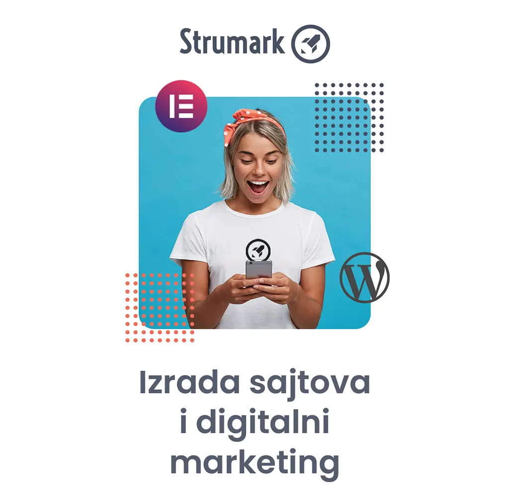 Strumark reklama iz 2022 godine